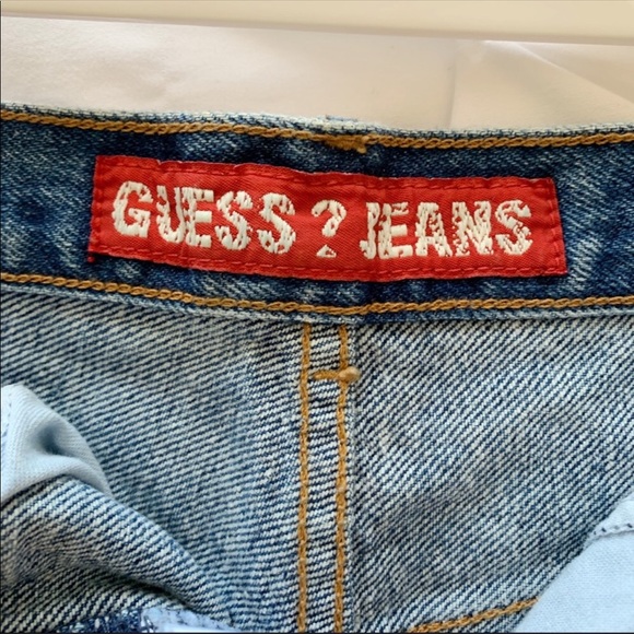 Denim high waisted shorts - Picture 3 of 4